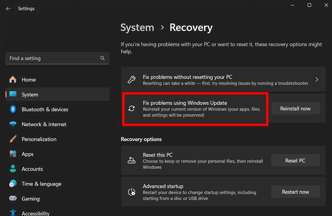 Hướng dẫn Reset Windows 11 về như mới mà không lo mất dữ liệu